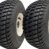15x6.00-6 Hjul för gräsklippare Däck monterade på fälgar 20 mm lager (uppsättning om 2)