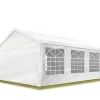 3x6 m partytält TOOLPORT marquee PE 350 N vit