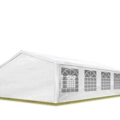 Hot 5x8 m partytält TOOLPORT marquee PE 350 N vit Tält & Lusthus