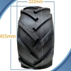 Clearance 18x9.50-8 Open center, klyftade, rotovator, lug industriella anläggningsdäck - set om 2 Trädgårdsmaskiner