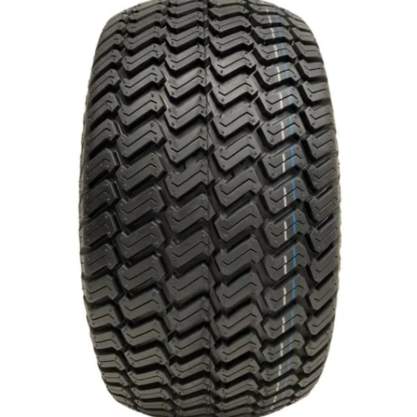 20x10.00-8 4ply gräsklippardäck för gräsklippare, turf, fyra dubbar, 100 mm PCD-fälg - set om 2.