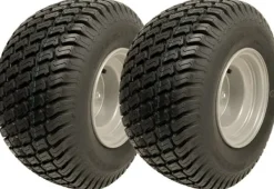 Best 18x8.50-8 4ply Multi turf gräsdäck på 100 mm pcd-fälg med fyra dubbar - set om 2 Trädgårdsmaskiner