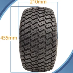 Best 18x8.50-8 4ply Multi turf gräsdäck på 100 mm pcd-fälg med fyra dubbar - set om 2 Trädgårdsmaskiner