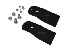 Best 2X15,5CM gräsklippare kniv för STIGA 78 90 Combi; Villa 320 520 Primo 1134-6604-01 1134-9130-01 Trädgårdsmaskiner
