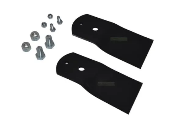 Best 2X15,5CM gräsklippare kniv för STIGA 78 90 Combi; Villa 320 520 Primo 1134-6604-01 1134-9130-01 Trädgårdsmaskiner