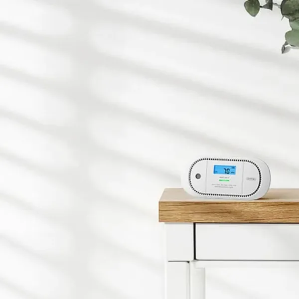 Online X-Sense XC01-R kolmonoxiddetektor med utbytbart batteri och LCD-display Rök- & Koloxiddetektorer