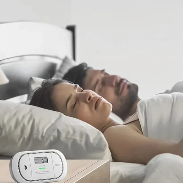 Online X-Sense XC01-R kolmonoxiddetektor med utbytbart batteri och LCD-display Rök- & Koloxiddetektorer