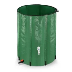 YUENFONG hopfällbar regnvattentank 380L vattenuppsamlare PVC-tank - Samlar vatten miljövänligt