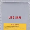 Hot Yunique - Säkerhetsväska för RC-batterier | Lipo anti-explosionsskyddsfodral | Brandbeständig laddningsväska, storlek 100x200mm Brandfilt