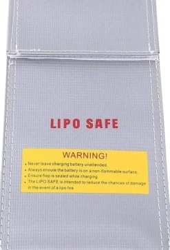 Hot Yunique - Säkerhetsväska för RC-batterier | Lipo anti-explosionsskyddsfodral | Brandbeständig laddningsväska, storlek 100x200mm Brandfilt