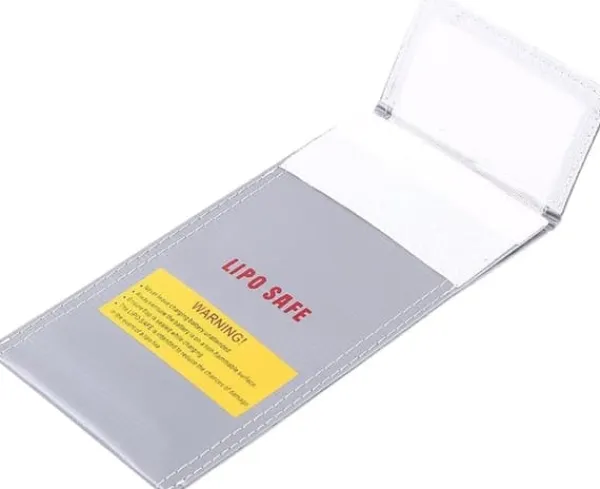 Hot Yunique - Säkerhetsväska för RC-batterier | Lipo anti-explosionsskyddsfodral | Brandbeständig laddningsväska, storlek 100x200mm Brandfilt