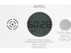Clearance Zamel Kolmonoxidvarnare, batteridriven CTW-08A Rök- & Koloxiddetektorer