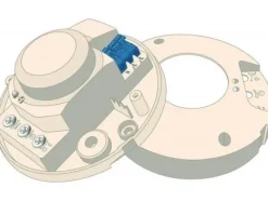 Zamel MCR-02 rörelsesensor för mikrovågsugn 1200W 360st 220 - 240V IP20 (EXT10000050)